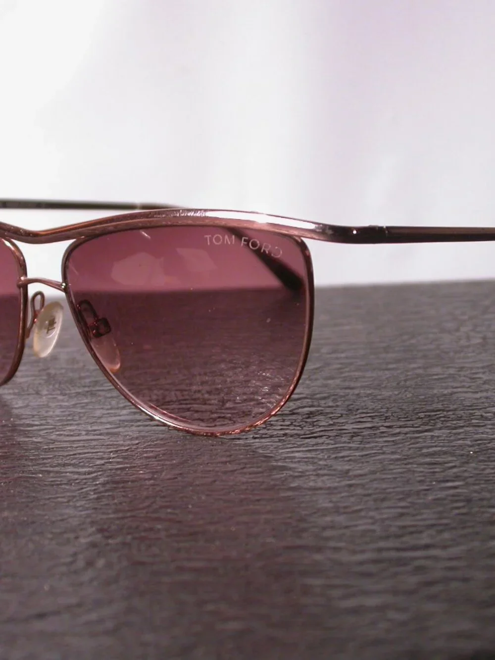 Tom Ford Helene Gold Designer Sunglasses Made in Italy FRAME ONLY